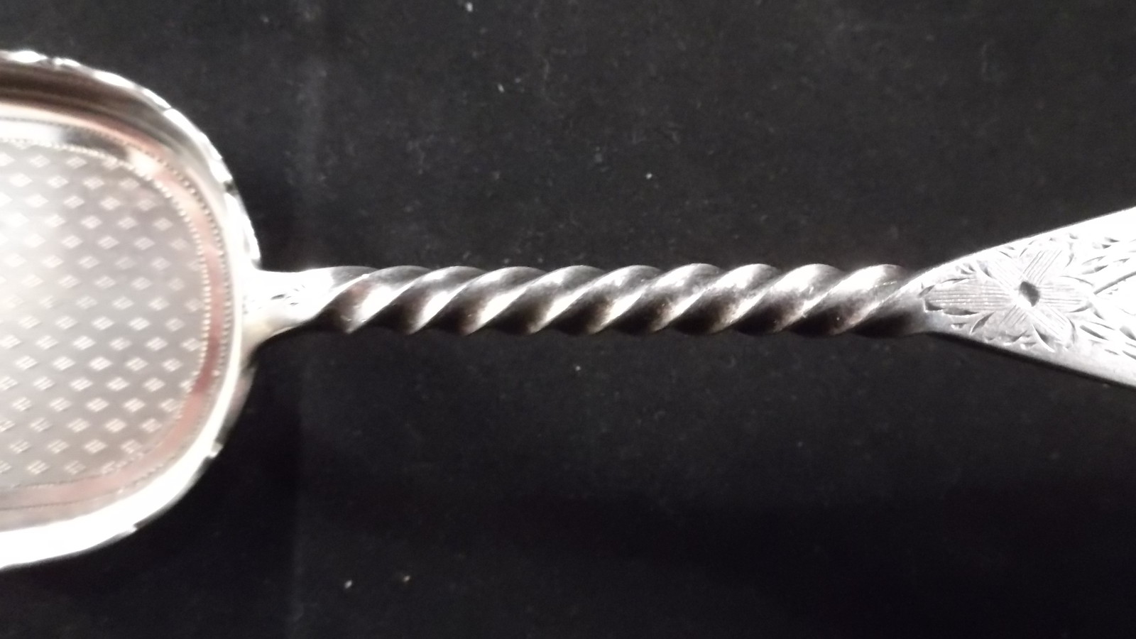 Rare Bailey & Company Coin Sterling Silver Landscape Crumber @ 1855-1867