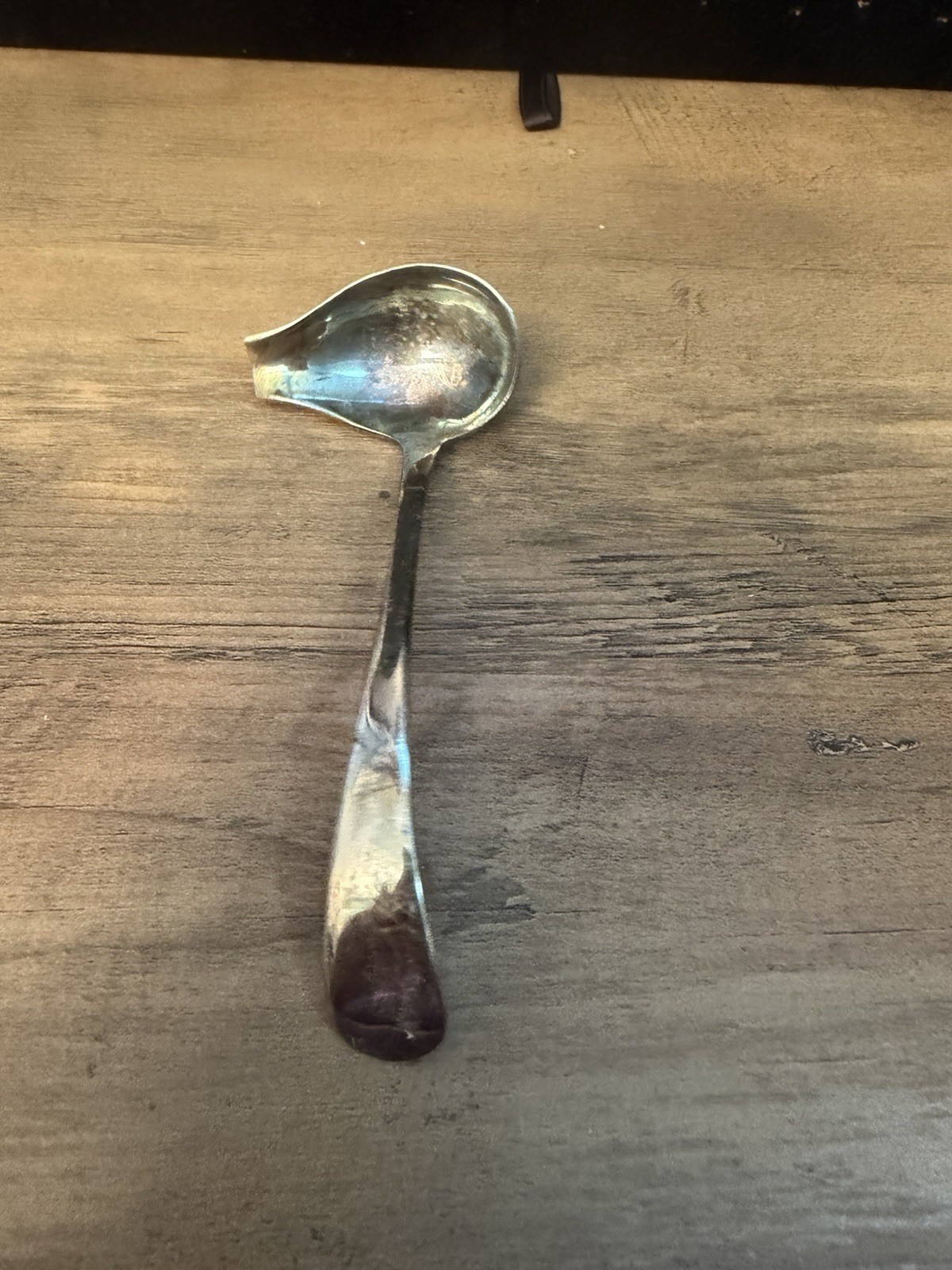 Vintage Made In England Silverplate Small Gravy Sauce Ladle Spoon Lot
