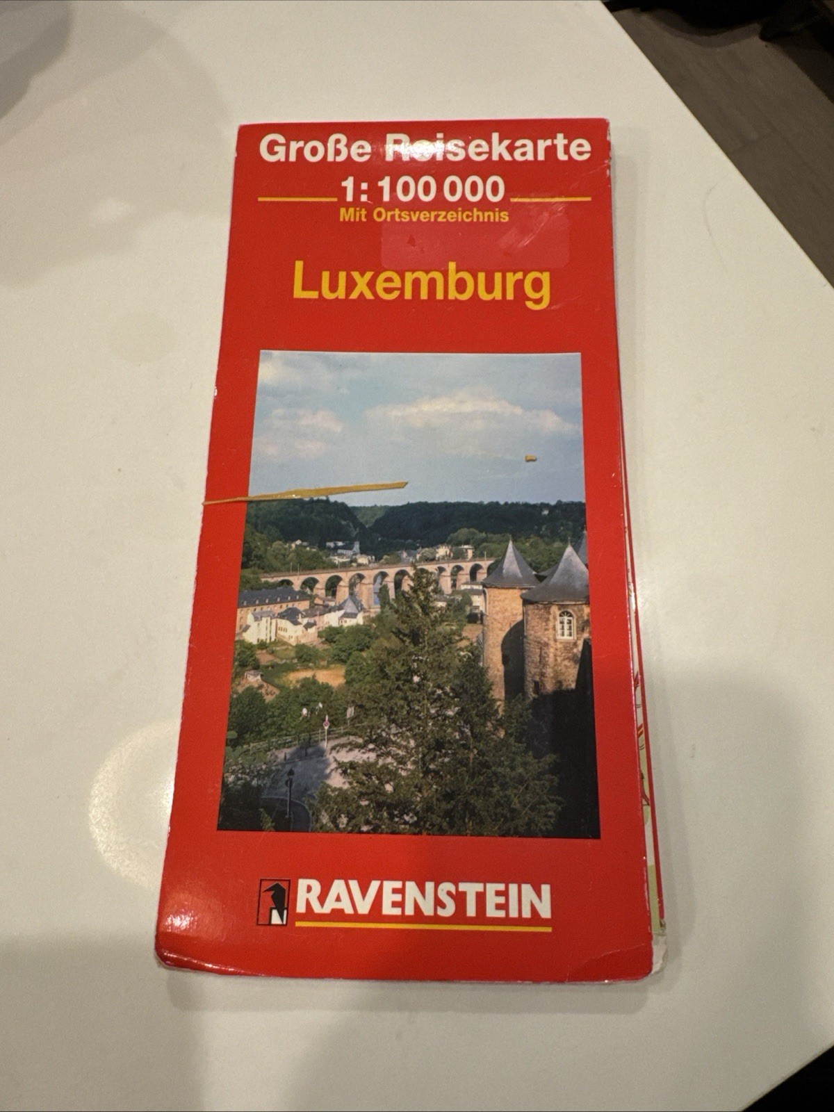 RAVENSTEIN STREET MAP OF LUXEMBOURG