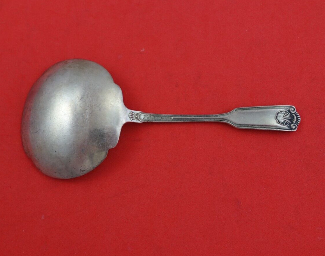 Fiddle Shell by Frank Smith Sterling Silver Nut Spoon Solid 4 3/4″ Serving