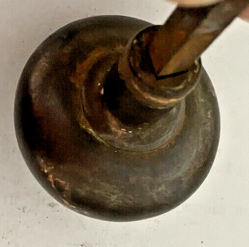 BARROWS “ONTARIO” CAST IRON DOOR KNOBS, CIRCA 1905