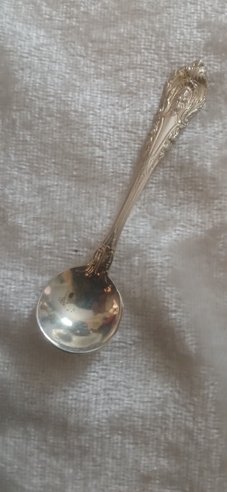 Vintage 1920’s-1940’s Wallace Sterling Silver Salt Spoon