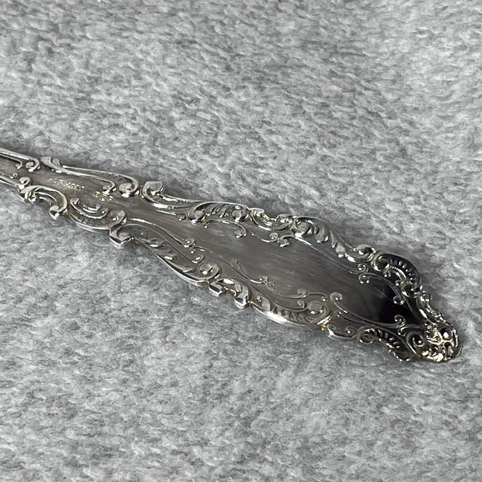 Gorham Serving Fork Silverplate Ornate Design 10.5″ Long Vintage