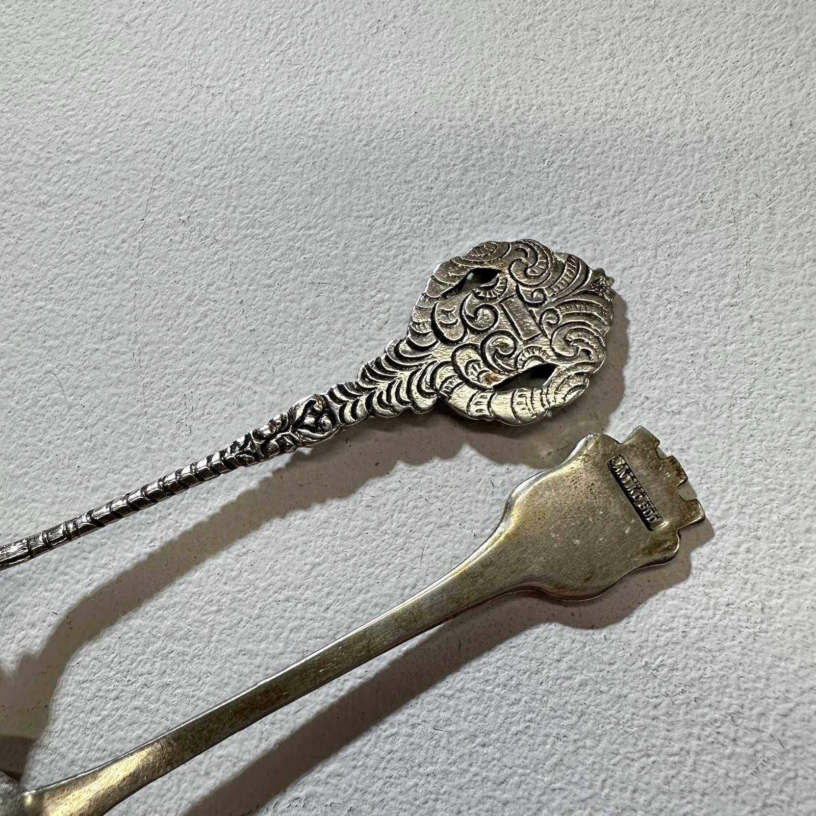 Lot Of Vintage Coin Silver Souvenir Spoons
