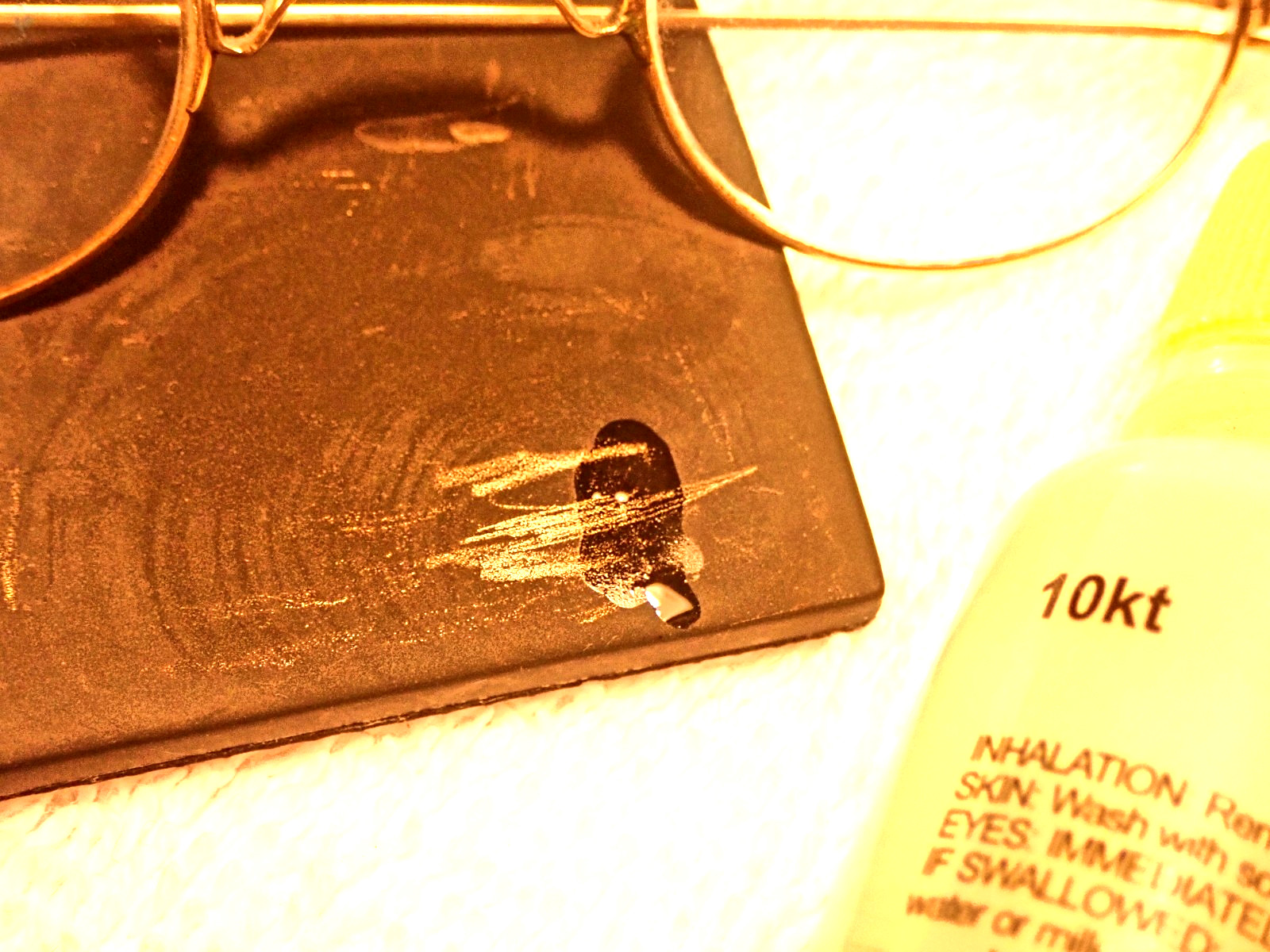 12K SOLID GOLD EYEGLASSES WITH STRAIGHT TEMPLES 1880’s IN FANTASTIC CONDITION!