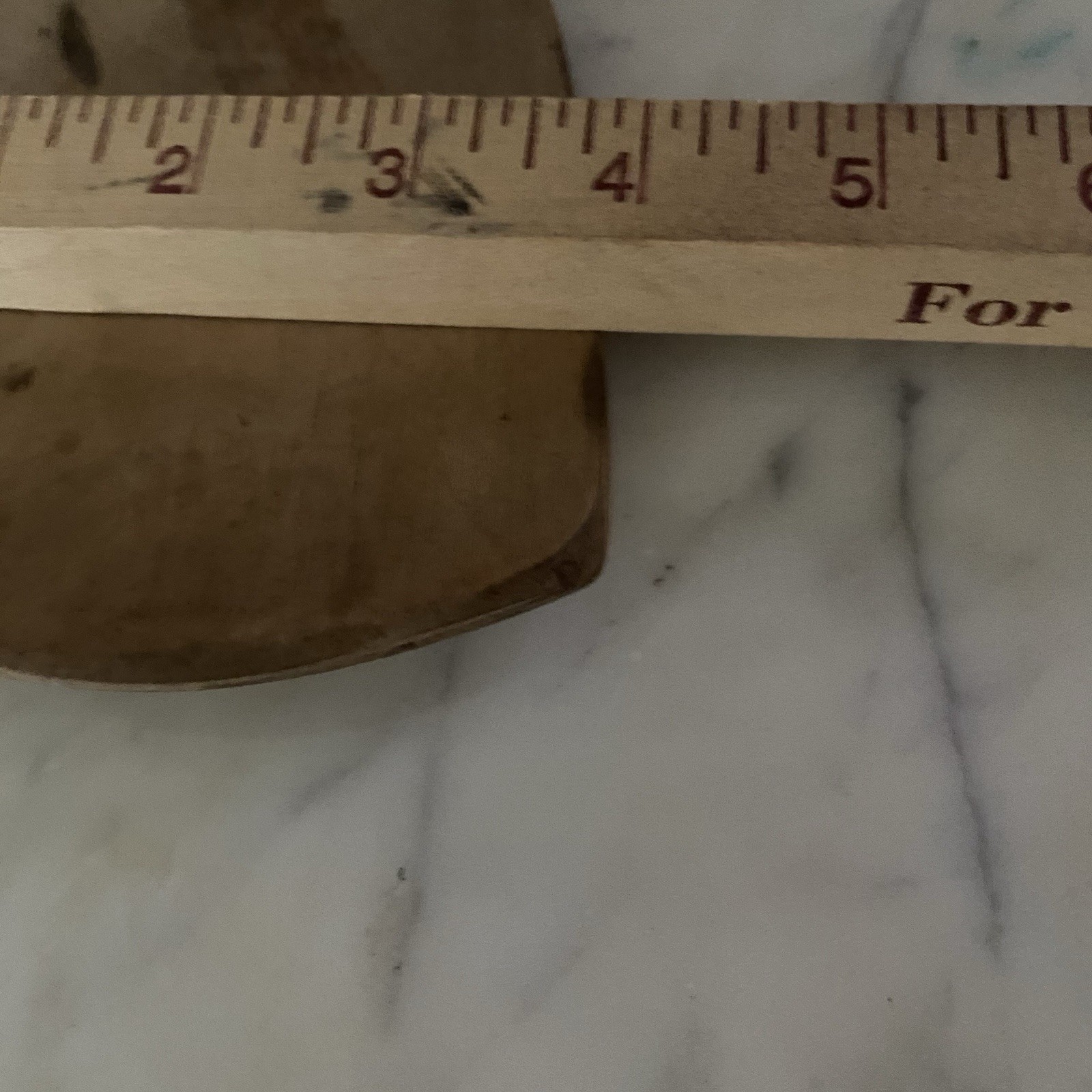 Primitive Antique Wood Paddle Tool Kitchen Spoon Scoop Handle Spatula Cottage 8”