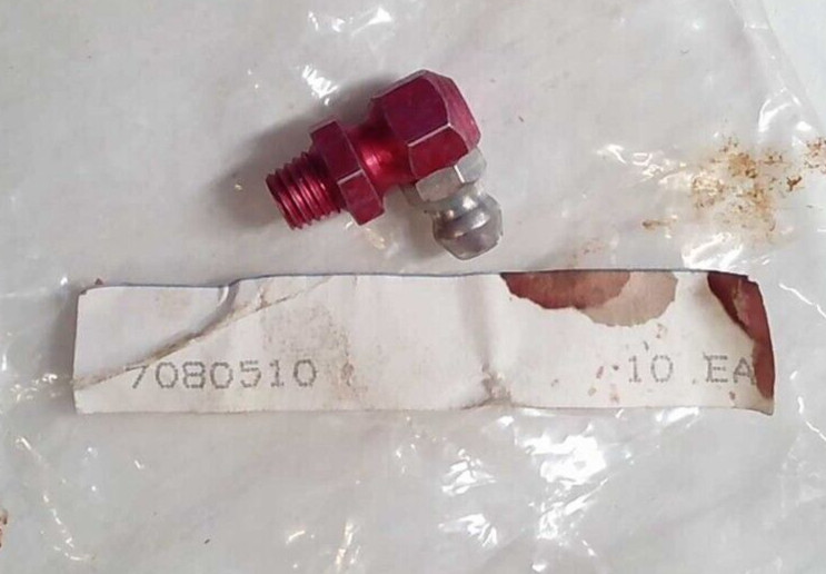 NOS Polaris Lubrication Zerk Fitting 90 Degree 7080510 NEW OEM