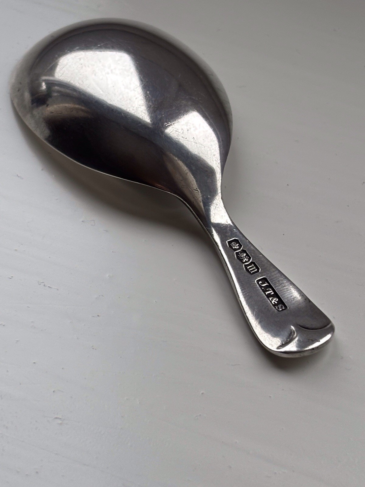 George V Silver Caddy Spoon J Thompson & Sons Sheffield 1929