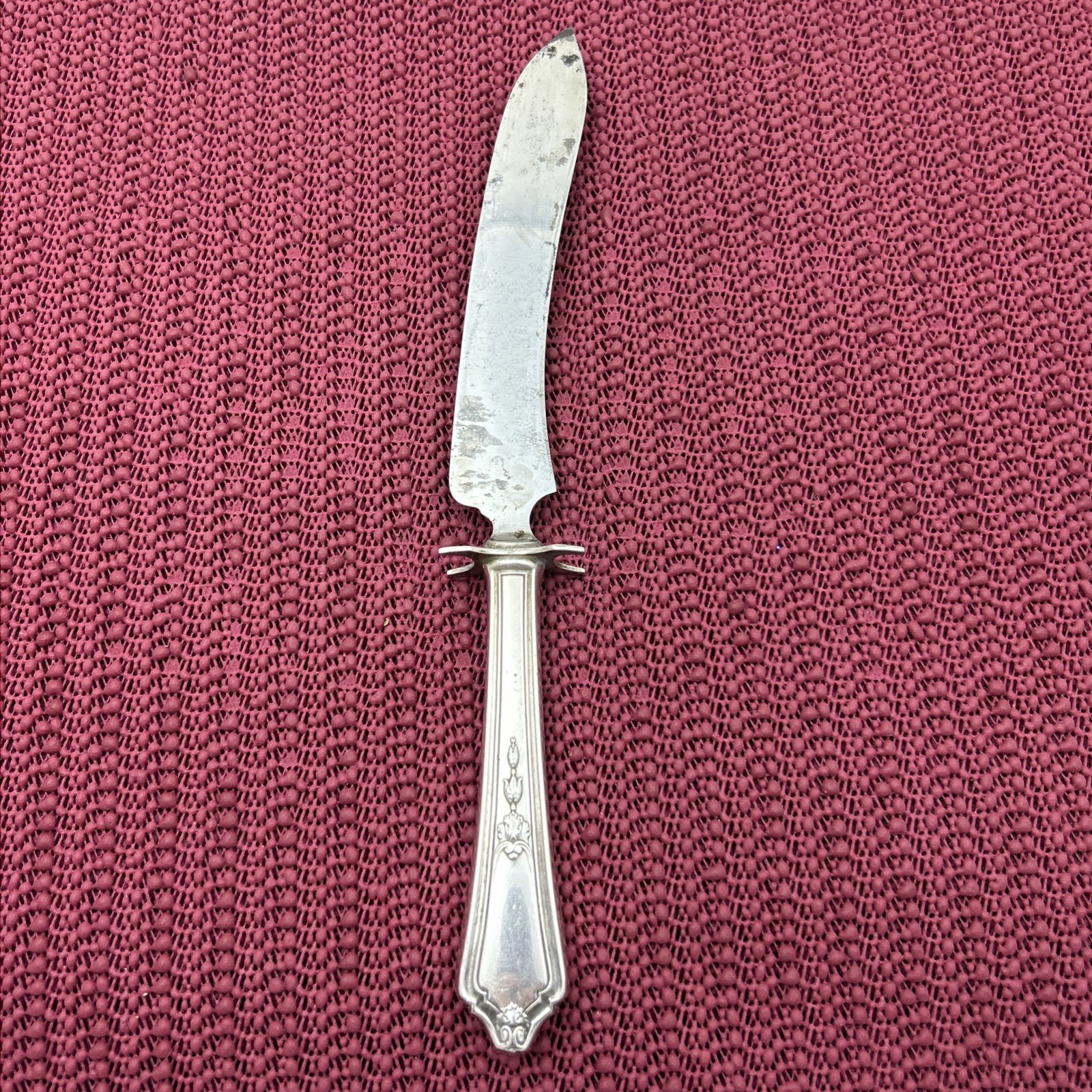 Carving Knife Bolstered 1914 SHELBURNE Gorham Silverplate 9 1/2”