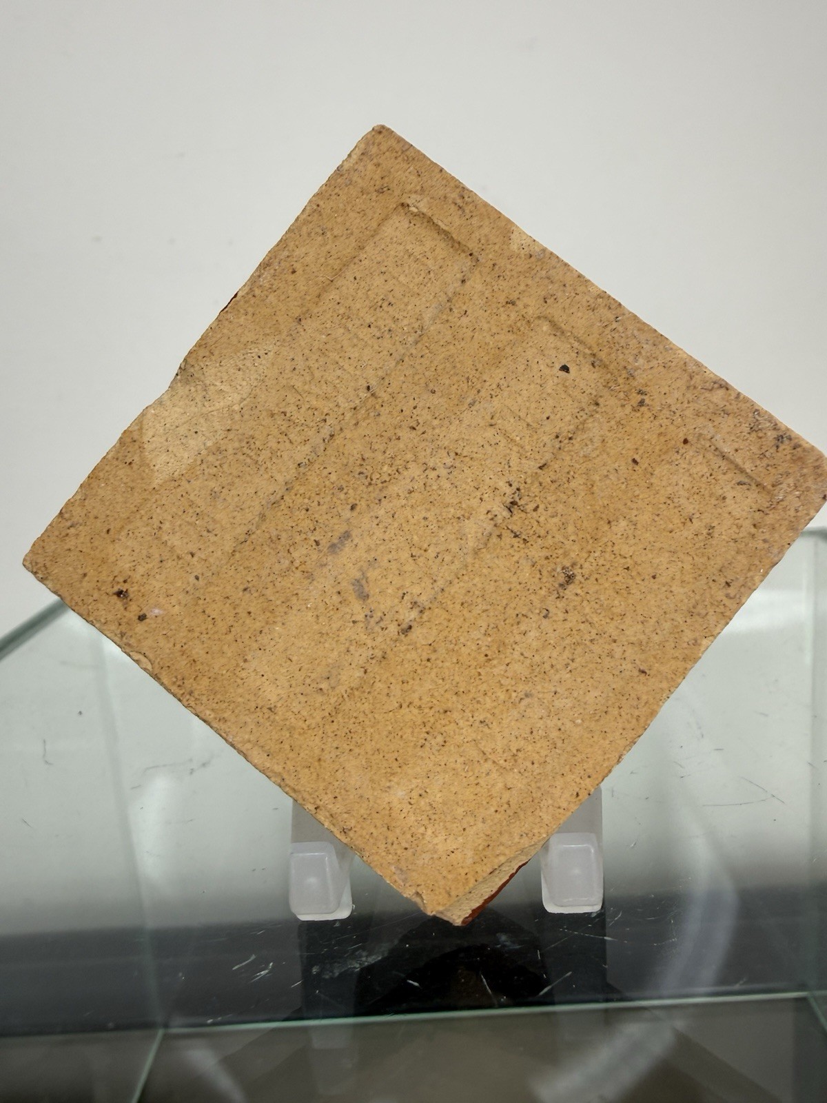 Antique Victorian Encaustic Decorative Tile, Small – Salvage, Reclaimed