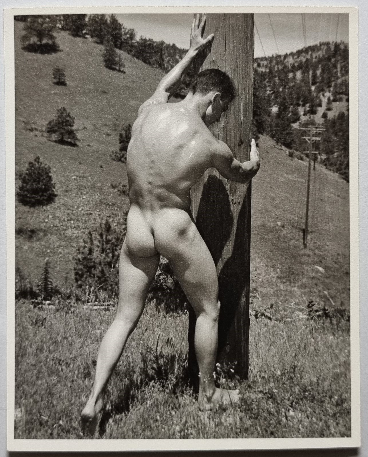 WPG, Western Photographic Guild, 5×4 Vintage Gay Interest Photo,
