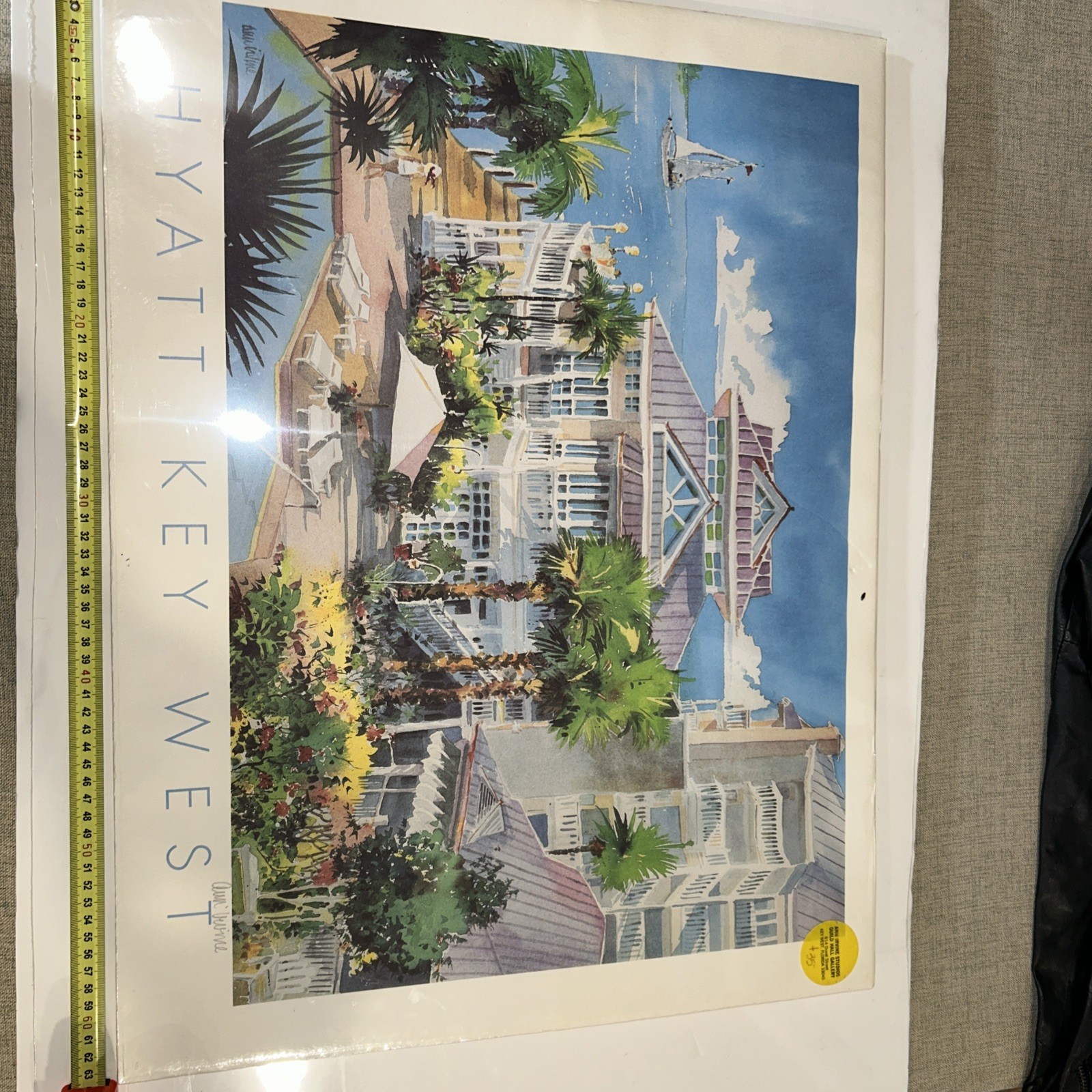 Ann Irvine Signed Photo Hyatt Key West 22×19
