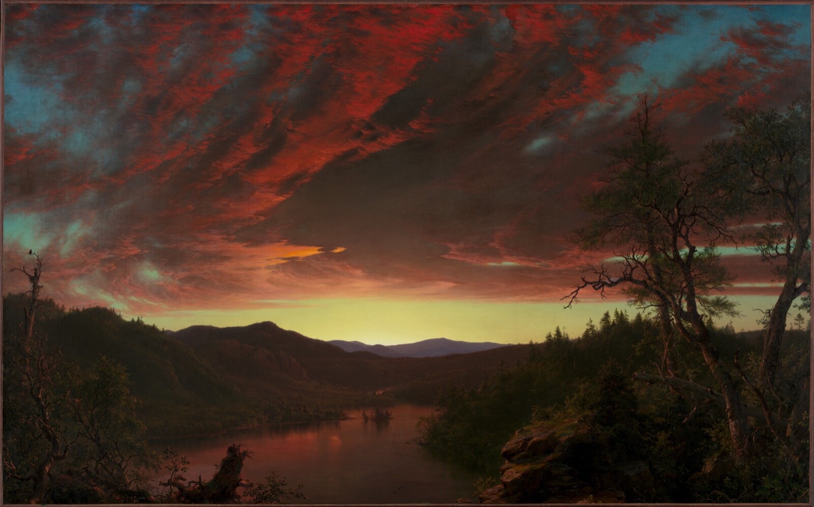 Twilight in the Wilderness : Frederick Edwin Church : Archival Quality Art Print