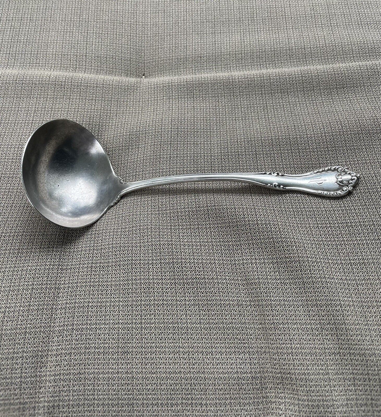 Reed And Barton Double Plated Silver Vintage Ladle 8 1/8 in