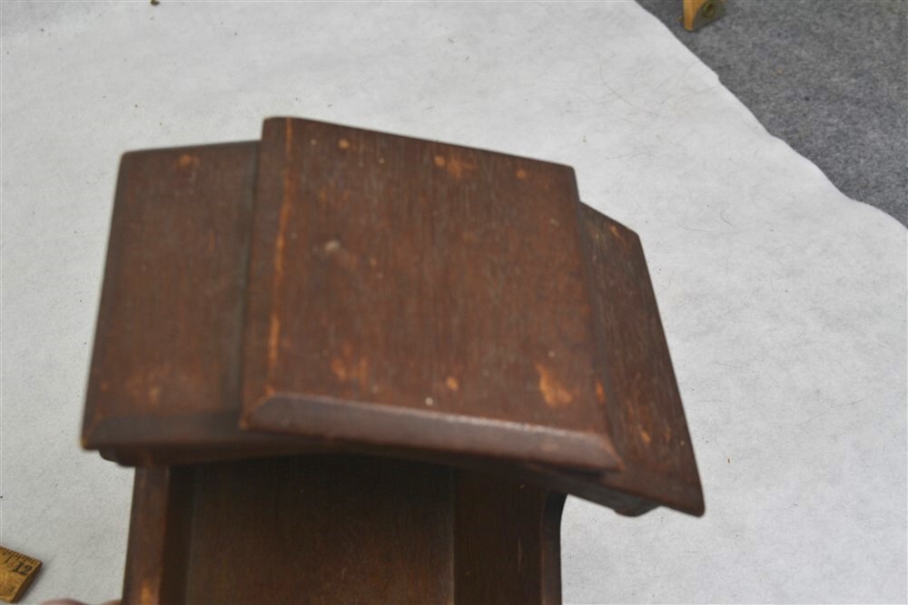 old bonnet cradle doll bed small 9 in. hand made natural pine antique replica