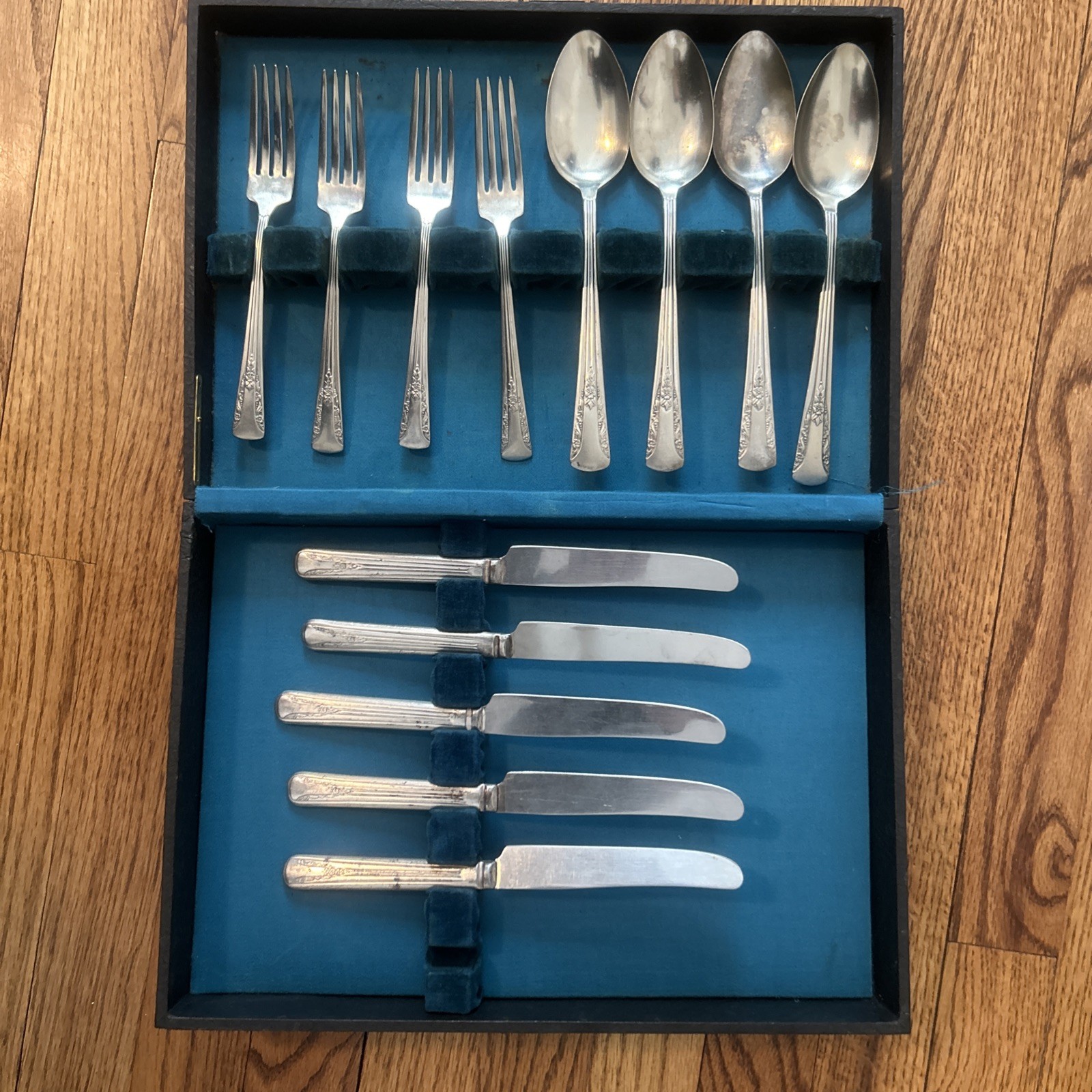 Vintage partial cutlery set – 13 pieces.