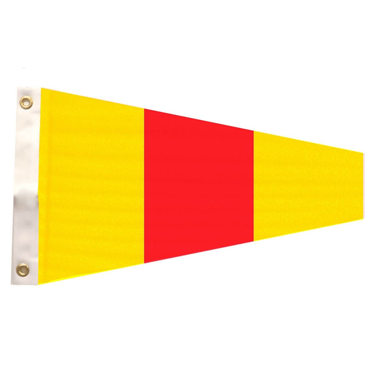 EDER # 0 SIGNAL CODE NAUTICAL PENNANT FLAG NUMBER ZERO ICOS 1 1/3′ x 3′ Size 3