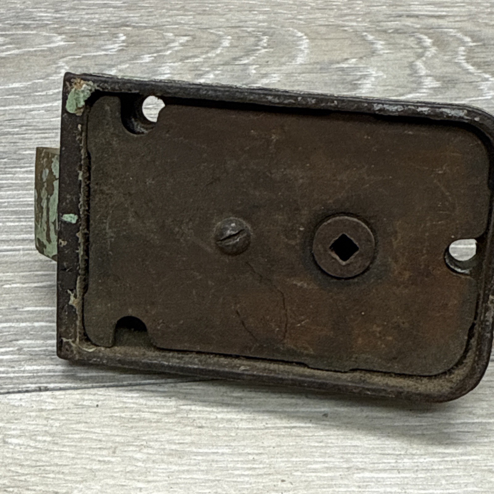 Antique c1920s Deadbolt CORBIN Lock Apartment Door Manual Twist Turn Lock Works