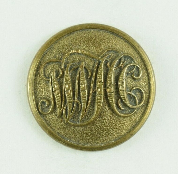 1820s-50s North Warwickshire Hunt Club Uniform Button Original H5AT
