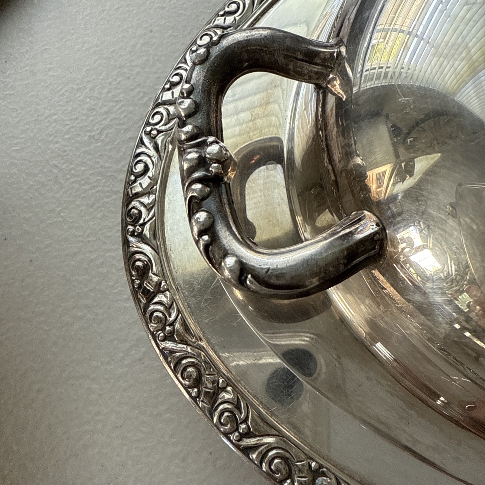 Vtg Entree Serving Dish Silver Plated Lidded Heirloom Piece-In Great Condition!!