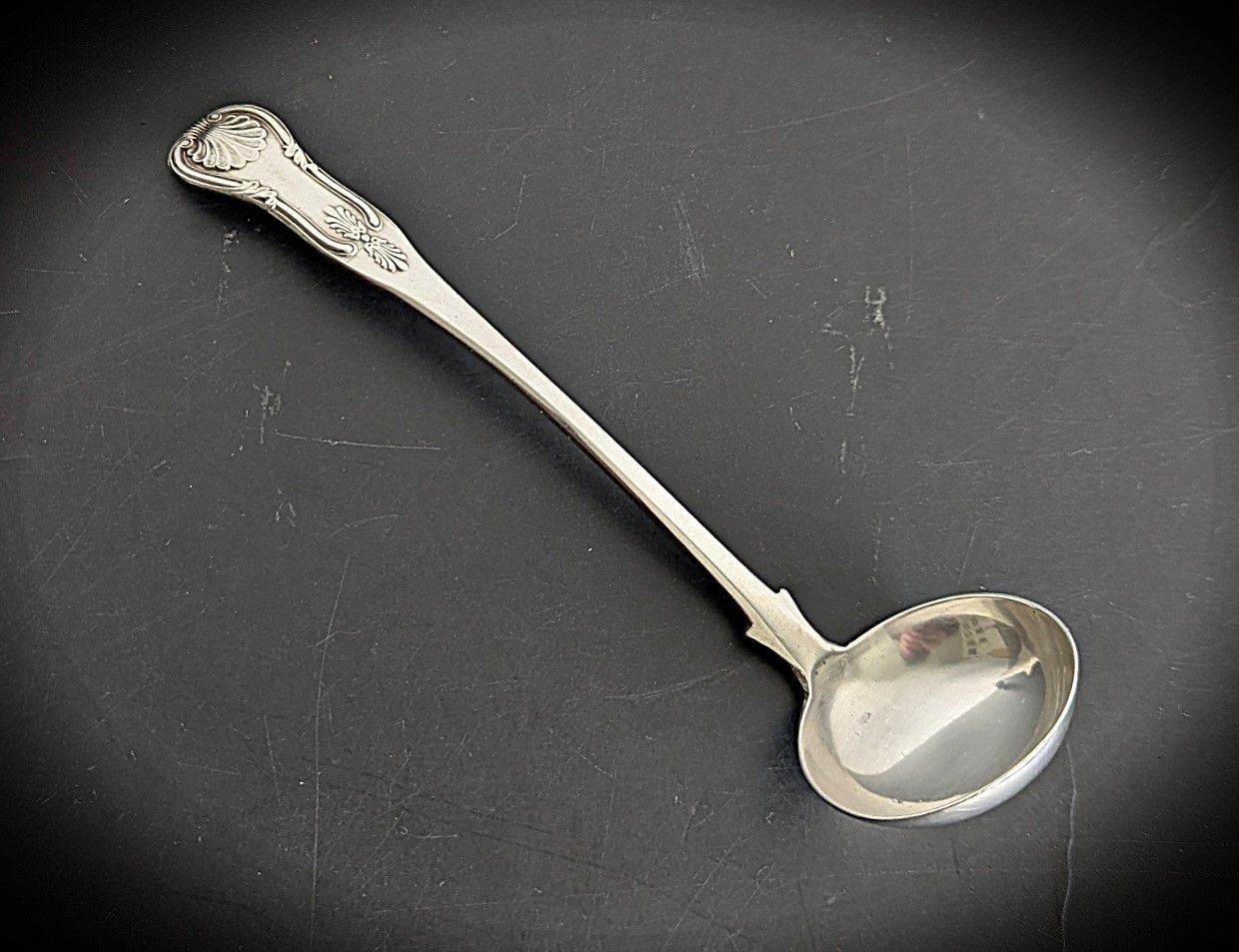 Scottish Provincial Silver King’s Pattern Ladle Alexander Cameron Dundee
