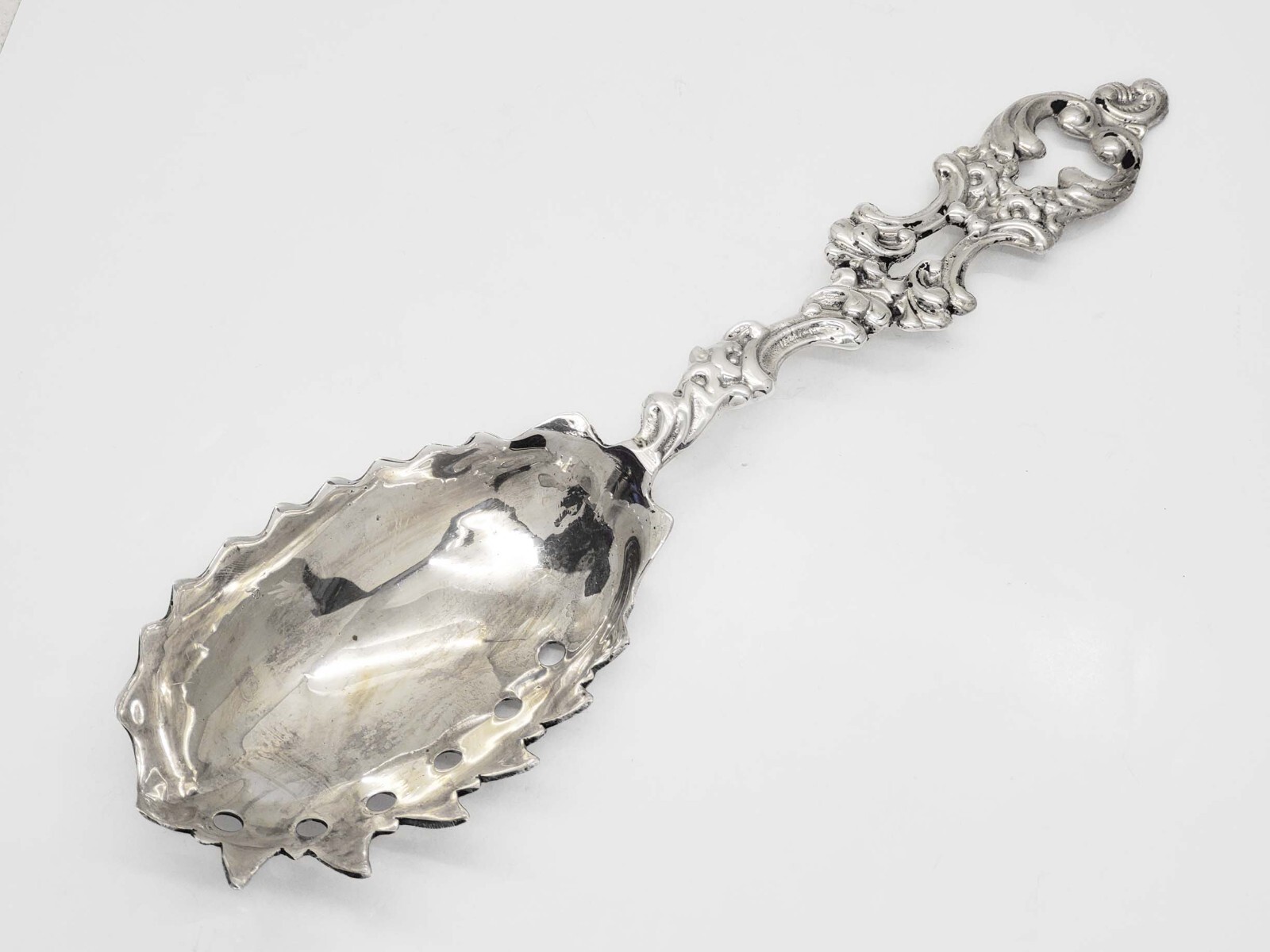 Antique 1935 Sterling Silver Pasta Server