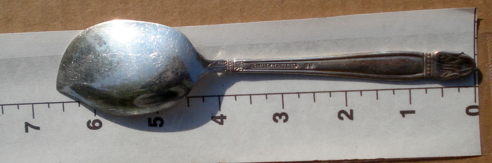 Holmes & Edwards IS Danish Princess Vtg Jelly Jam Cranberry Serving Spoon