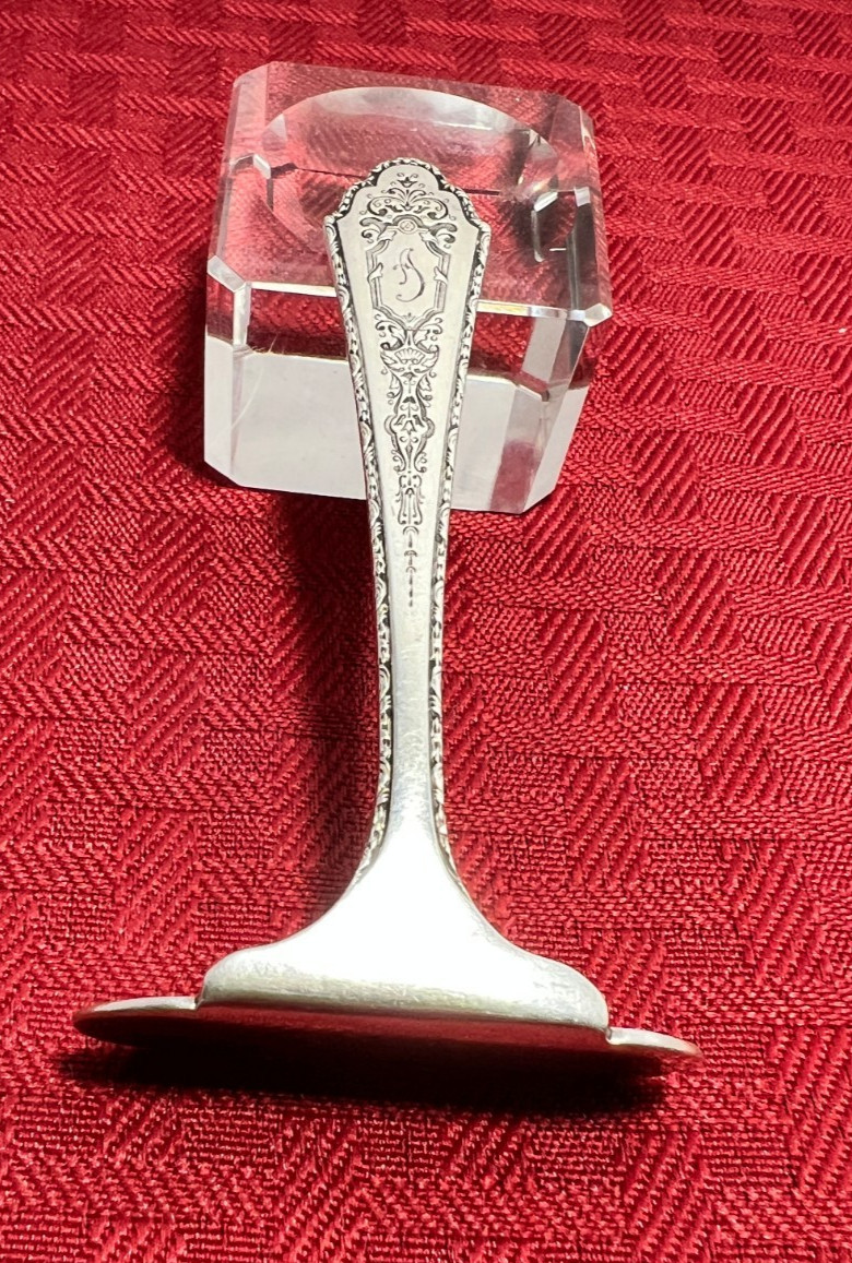 TREASURES STERLING*LUNT SILVERSMITHS*FOOD PUSHER*1921