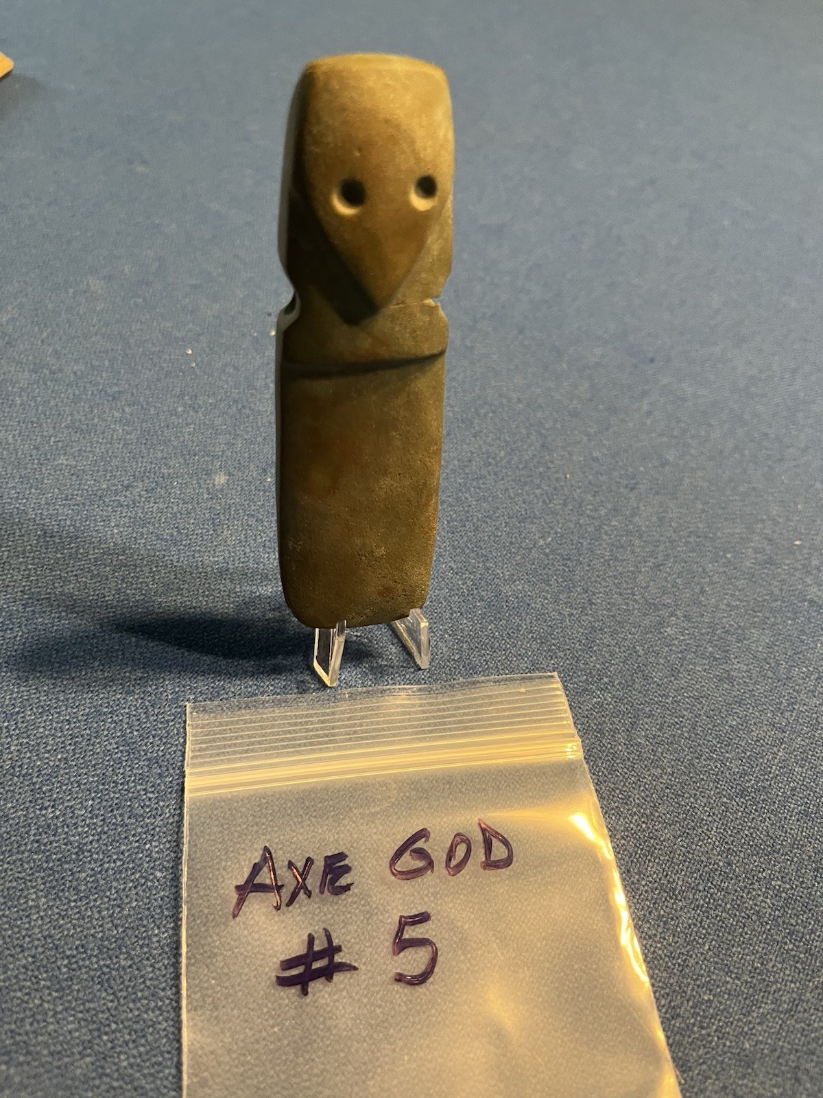 Nicoya Jade Axe God PreColumbian Ancient Artifact Guanacaste Mayan Costa Rica #5