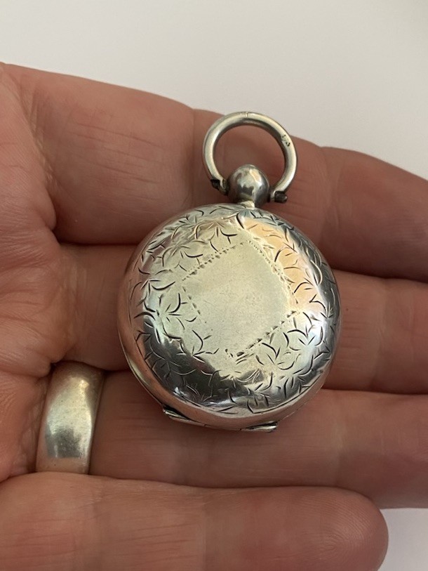 Antique, Sterling Silver Sovereign Case, 1903, E.J. Trevitt & Sons