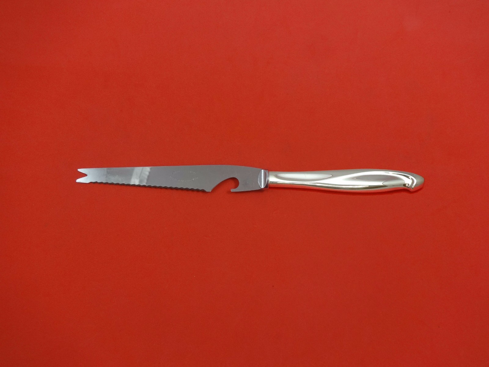 Silver Sculpture by Reed & Barton Sterling Silver Bar Knife HHWS Custom 9 1/8″
