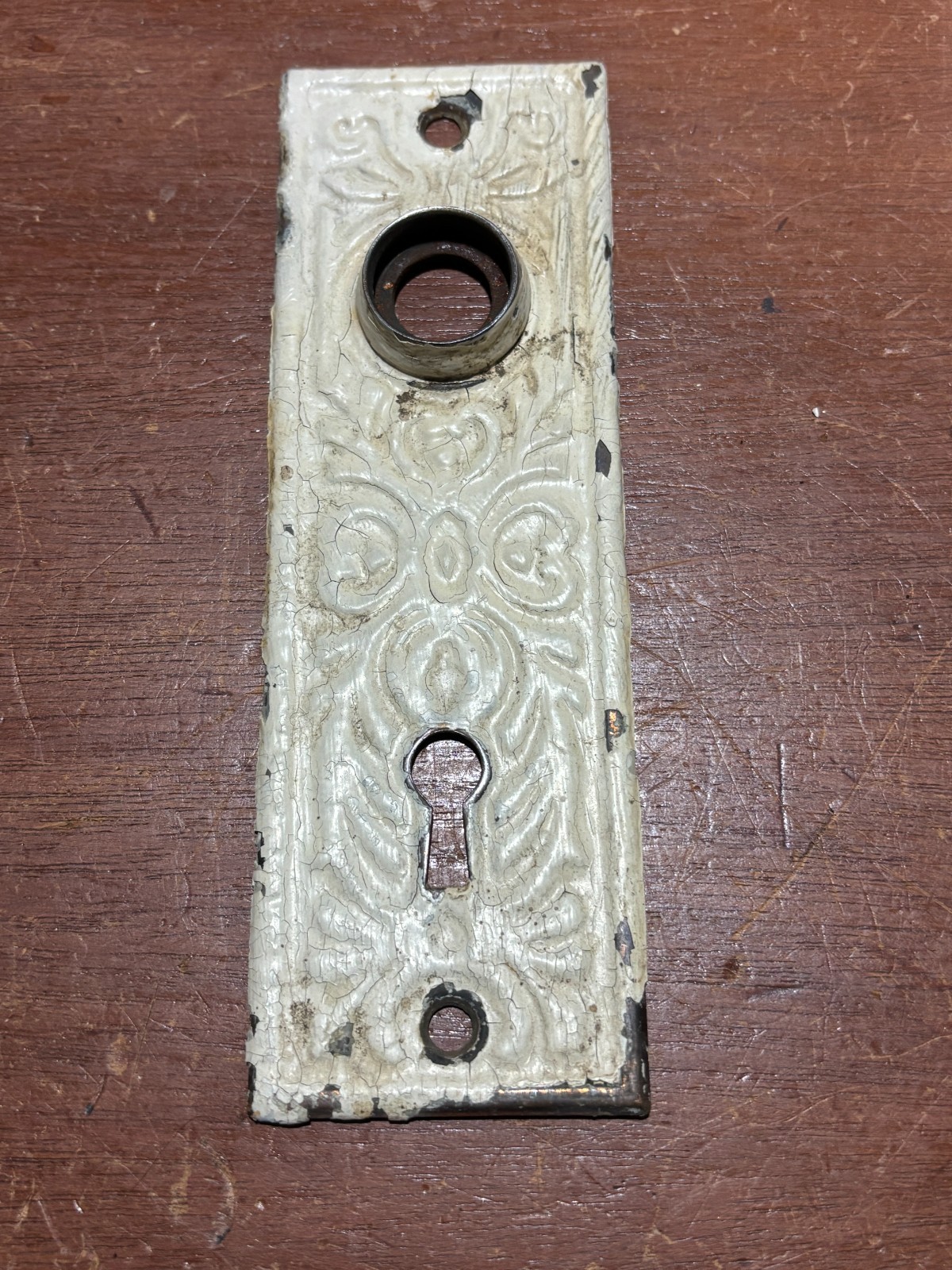 Vintage Eastlake Ornate Door Backplate