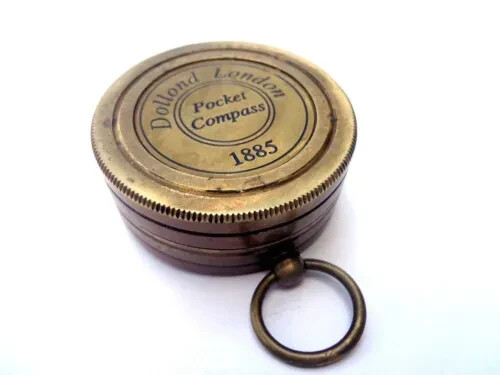 Antique compasses solid Handmade Brass Sundial Compass Vintage Dollond London
