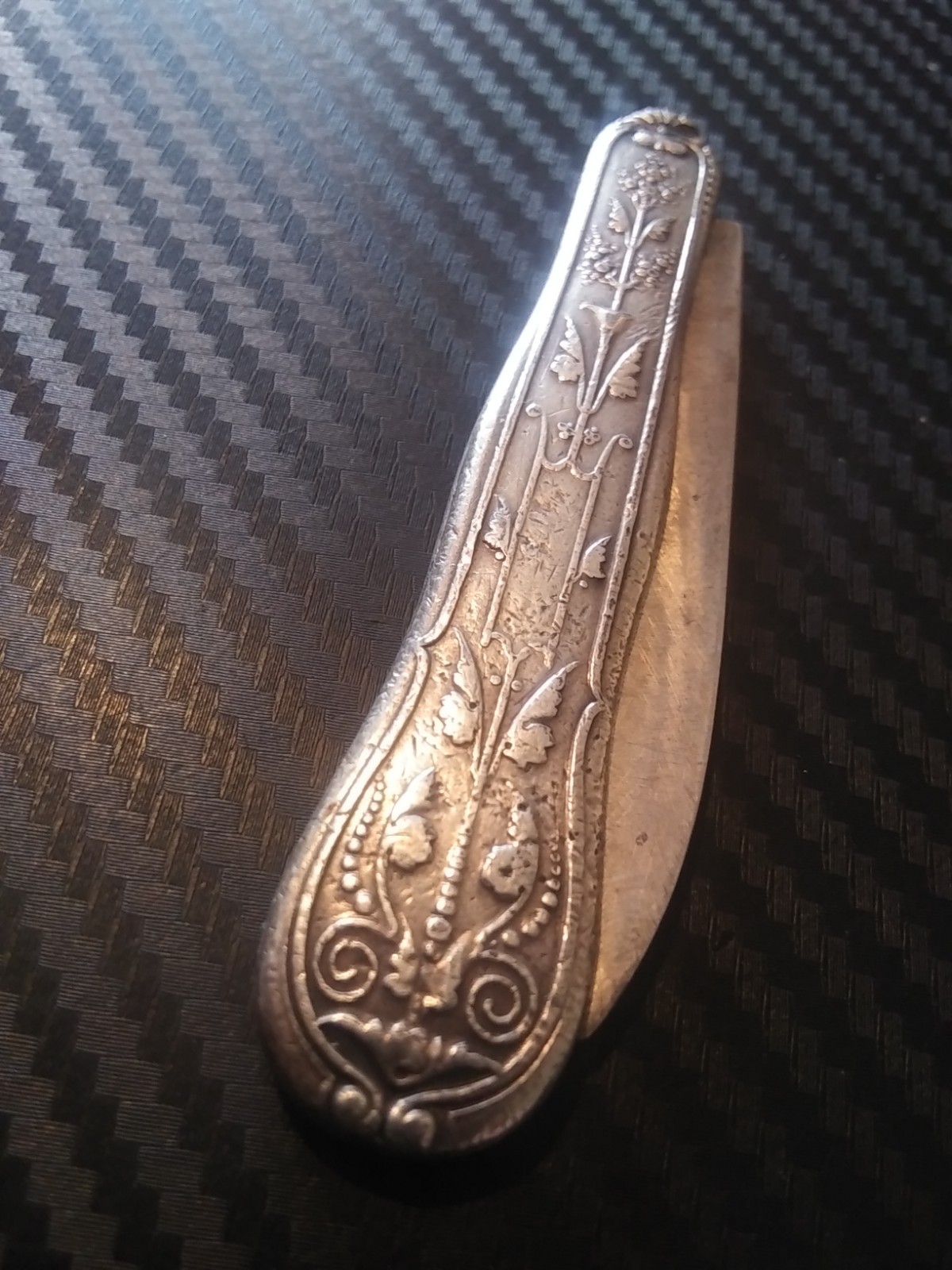 1800 Silver, Fruit, Knife, Fully Hallmarked