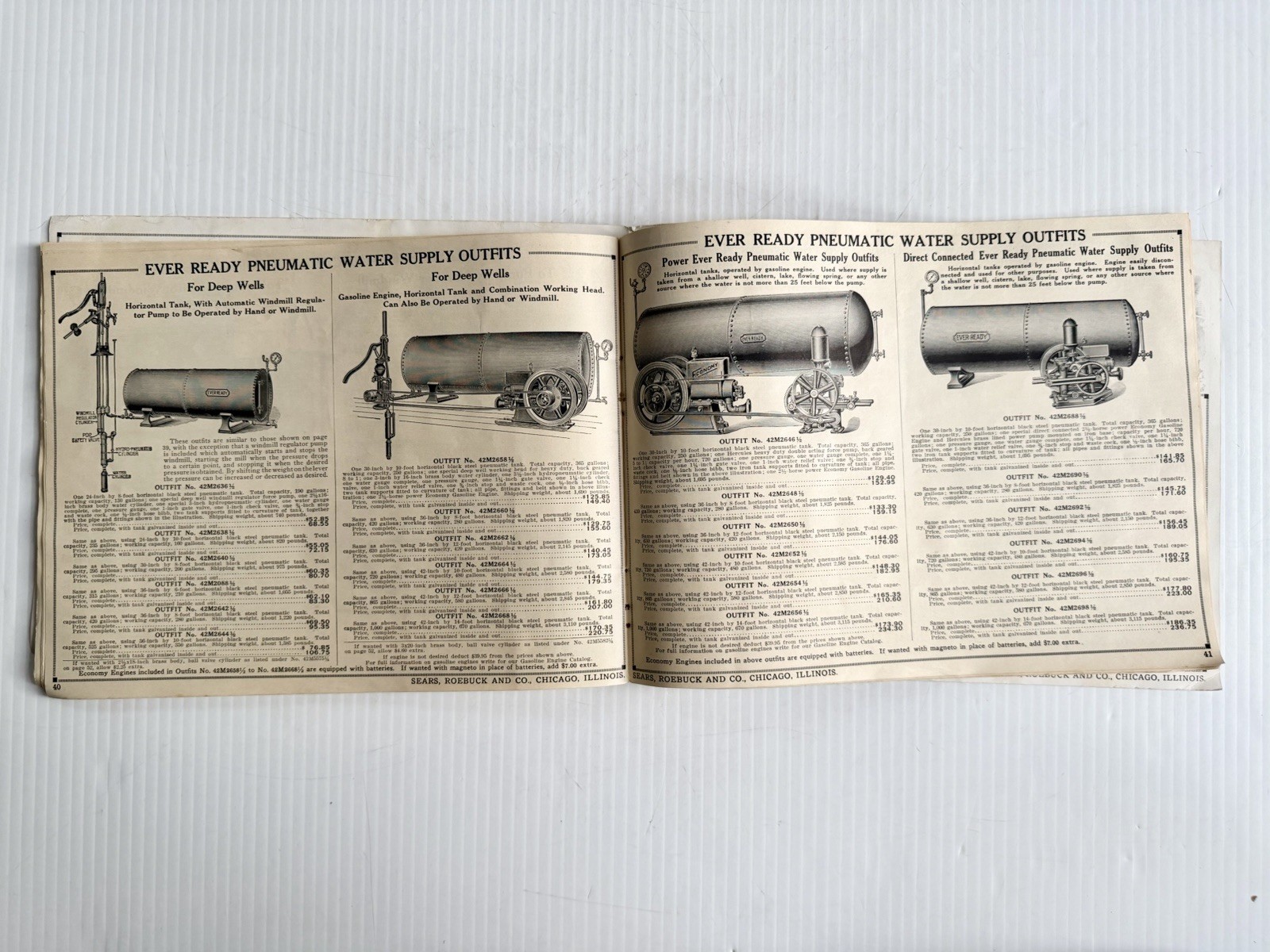 Antique Sears, Roebuck & Co. Chicago Modern Plumbing Catalog