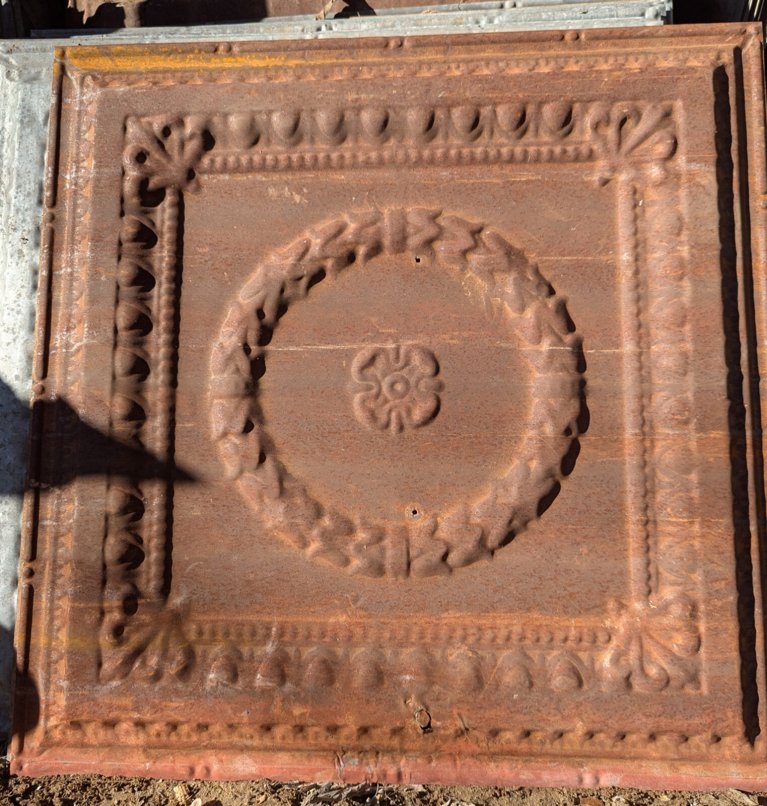 Antique Pressed Tin Ceiling (30 pieces)**Free Shipping** As Seen On Fixer Upper