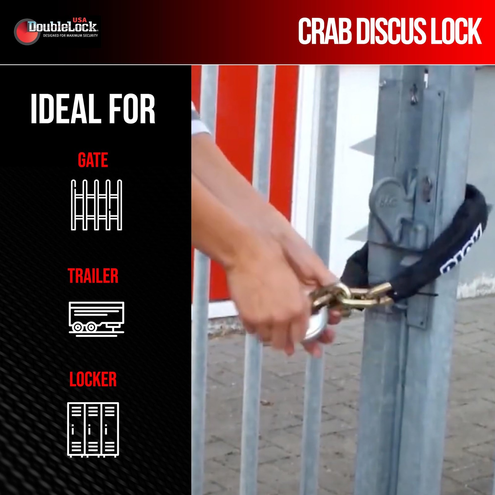 DoubleLock Crab 2.0 – Upgraded Stainless Steel Discus
